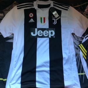 Adidas soccer jersey juventus home rondo #7